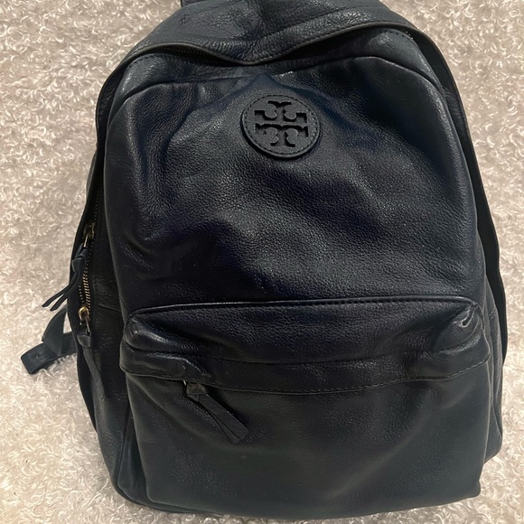 Tory Burch Handbags - TORY BURCH Medium Pebbled Leather Backpack